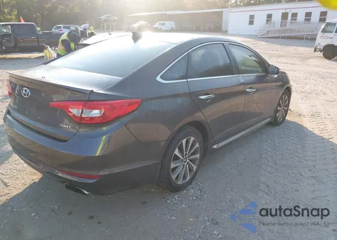 2015 Hyundai Sonata Sport from USA, damaged, VIN 5NPE34AFXFH141435